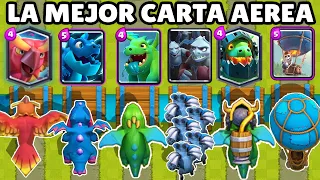 CUAL ES LA MEJOR CARTA AEREA? | OLIMPIADAS AEREAS | NUEVO FENIX | CLASH ROYALE