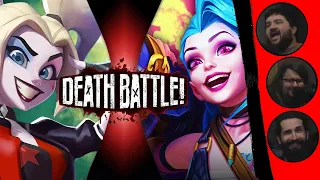 Harley Quinn VS Jinx (Batman VS League of Legends) | @deathbattle | RENEGADES REACT TO