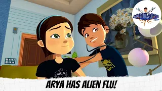 Arya को हो गया Alien Flu! | Abhimanyu Ki Alien Family
