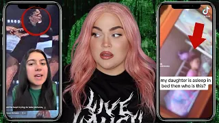 18 Glitch in the Matrix TikToks that Make Me QUESTION MY REALITY... The Scary Side of TikTok