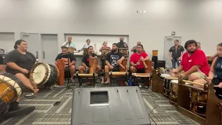 OTE'A AMUI - No Te Here O Te Hiro'a Drummers | 6.4.23 Practice