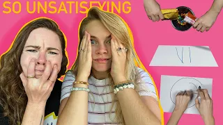 Reacting To The MOST UNSATISFYING Video In The WORLD Ever Made! - Hailee And Kendra