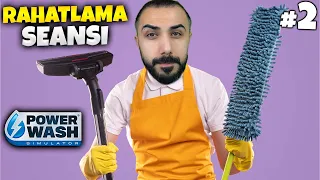 TEMİZLİK YAPARAK RAHATLIYORUZ!! (Bölüm #2) | POWER WASH SIMULATOR | Barış Can