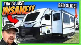 Private REAR Bed Slide & Huge Kitchen!! 2024 White Hawk 26FK Travel Trailer by Jayco RV