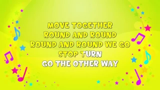 Move Together | Karaoke | Action Song | Dancing Clapping Song | Nursery Rhyme | KiddieOK