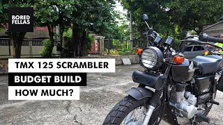 How much mag build ng Tmx 125 Scrambler?  | Budget Build | Parts and its prices
