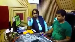 recording of song with Sadhana Sargam