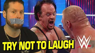 WWE Try not to LAUGH CHALLENGE!