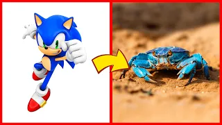 SONIC the Hedgehog ALL CHARACTERS as CRAB 2024