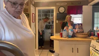 Fart Spray Prank on granny!