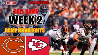 Kansas City  vs Chicago GAME HIGHLIGHTS  FULL HIGHLIGHTS  HD | NFL Week 3 - September 24, 2023