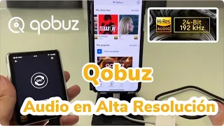 Qobuz plataforma musical en alta resolución. Hi-Res.