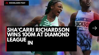 WORLD NEWS | Sha’Carri Richardson wins 100m competition at Diamond League meet in Silesia, Poland