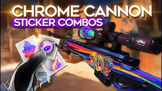 AWP Chrome Cannon: BEST Sticker Combos in CS2 | Chrome Cannon Crafts