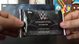 WWE Undisputed 2016 Pack Opening !