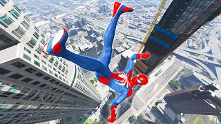 GTA 5 SPIDERMAN Ragdolls Compilation Episode 17 (Euphoria Physcis Showcase)