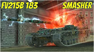 BIG BOSS FV215b 183 & Smasher ● WoT Blitz