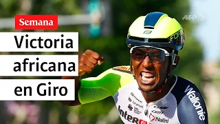 Girmay, primer africano en ganar en el Giro de Italia