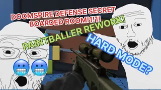 DOOMSPIRE DEFENSE SECRET ROOM. HARD MODE?? REJOIN?? FIND OUT TODAY!