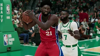 Philadelphia 76ers vs Boston Celtics NBA Today 12/20 Full Game Highlights | NBA 2021-22 - (NBA 2K22)