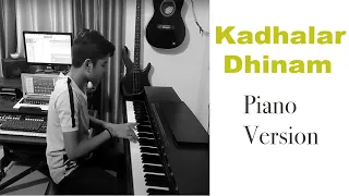 Kadhalar Dhinam Theme song instrumental cover by M.Manoj Kumar