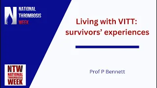 Living with VITT: survivors' experiences