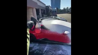 Lamborghini Aventador & Huracan Wash!! 😍💦 #shorts #Lamborghini #Aventador