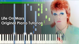 Life On Mars? - David Bowie: Accurate Piano Tutorial