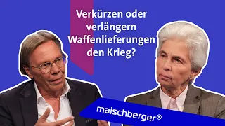 Marie-Agnes Strack-Zimmermann (FDP) und Harald Welzer im Gespräch I maischberger