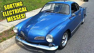 Electrical Disaster Repair! - 1965 Karmann Ghia