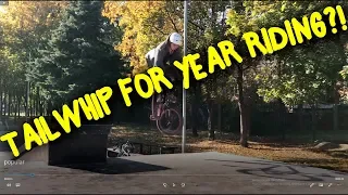 Мой прогресс на bmx за год...