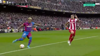 GOAL! Barcelona — Atlético. Championship La Liga. Matchday 23. 06.02.2022