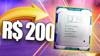 O TEMIDO XEON 2667 V4, NOVO CUSTO BENEFÍCIO 2023 (GANHA ATÉ DE RYZEN 5)