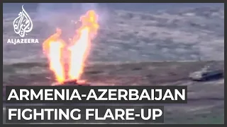 Armenia and Azerbaijan trade blame in Nagorno-Karabakh flare-up
