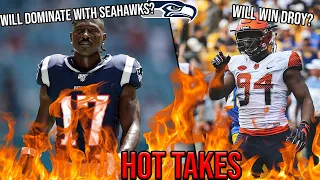 Antonio Brown Will Sign with Seattle? Alton Robinson DROY? - Seahawks Fan Reacts to Hot Takes (ep 1)