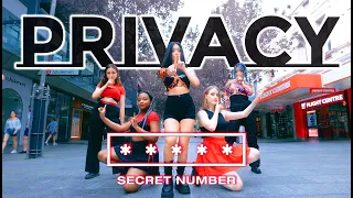 [KPOP IN PUBLIC CHALLENGE] SECRET NUMBER - 'Privacy' Dance Cover |by PLAY Dance Australia