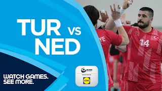 HIGHLIGHTS | TUR vs NED | Round 5 | Men's EHF EURO 2022 Qualifiers