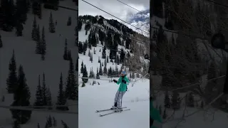 A day on the slopes ⛷️#skiing #lift