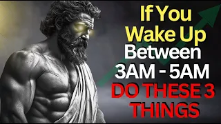 If You WAKE UP Between 3AM & 5AM   Do These 5 THINGS