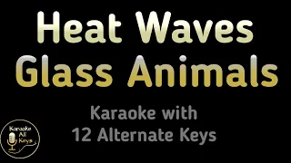 Heat Waves Karaoke - Glass Animals Instrumental Lower Higher Female Original Key