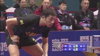 Xu Xin vs Zhou Yu (China Super League)