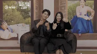 2pm Taecyeon & Kim Hye Yoon send their greetings to Viu-ers | Secret Royal Inspector & Joy