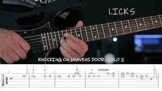 Guns N' Roses - Knockin' On Heaven's Door - SOLOS (AULA + TAB)