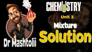 The mixture (Solution )unit 3 - 1 sec دكتور محمود المشتولى