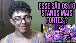 TOP 10 STANDS MAIS FORTES DE JOJO •Awgustin React•