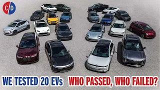 We Tested 20 of the Newest EVs You Can Buy | Range, Charging, Towing, Drivability, Performance