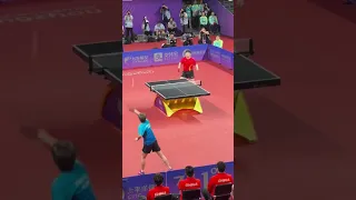 Exhibition point! Fan Zhendong Vs An Jaehyun |Asian games Team final| #桌球 #pingpong #exhibitionmatch