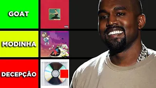 Ranqueei TODOS os ALBUNS do KANYE WEST (Tier List) 📀