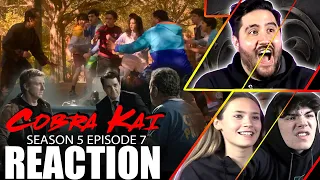 Cobra Kai 5x7 REACTION | “Bad Eggs” REACTION!!