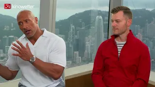 Dwayne Johnson & Rawson Marshall Thurber SKYSCRAPER Interview